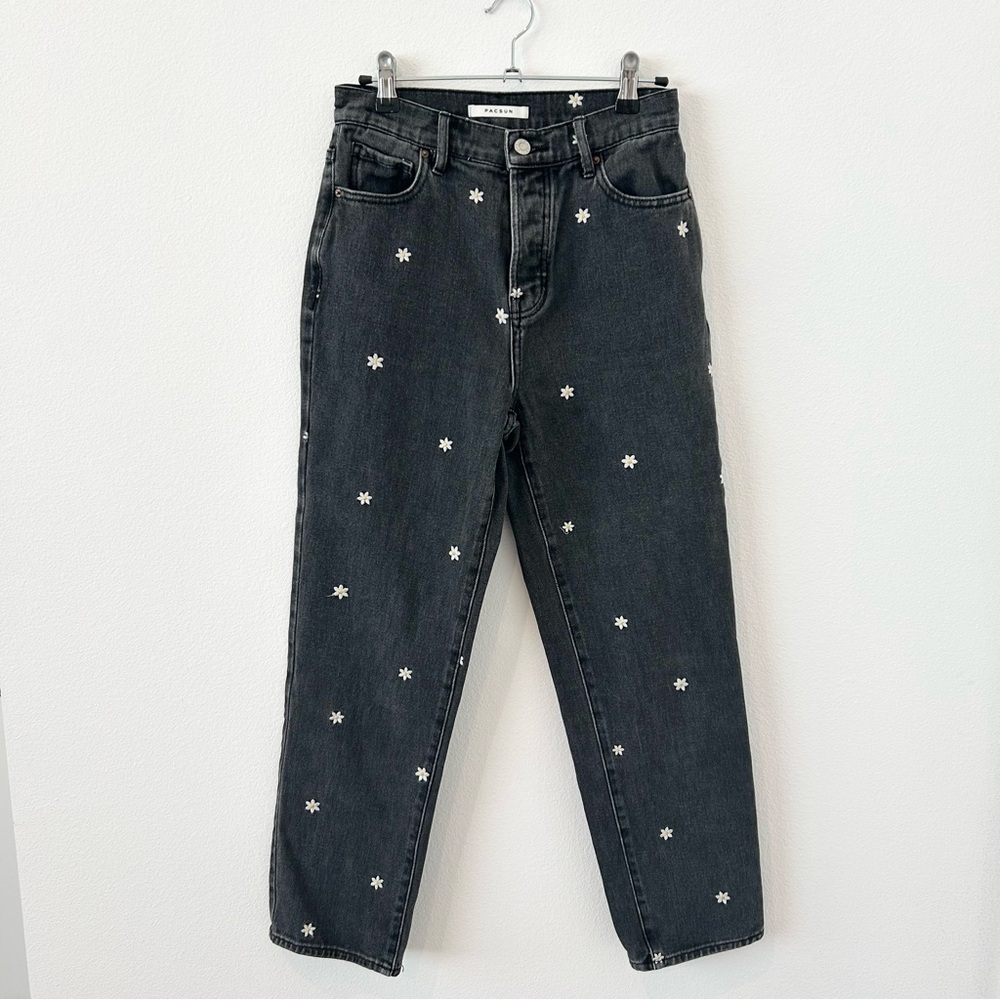 Pacsun High Rise Straight Daisy Jeans